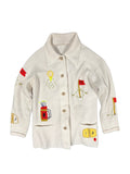 Women's Vintage Handmade Golf Cardigan