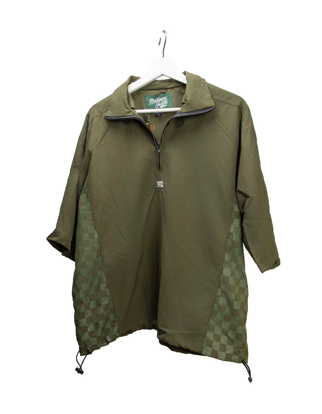 The Check Strike Windbreaker - Moss