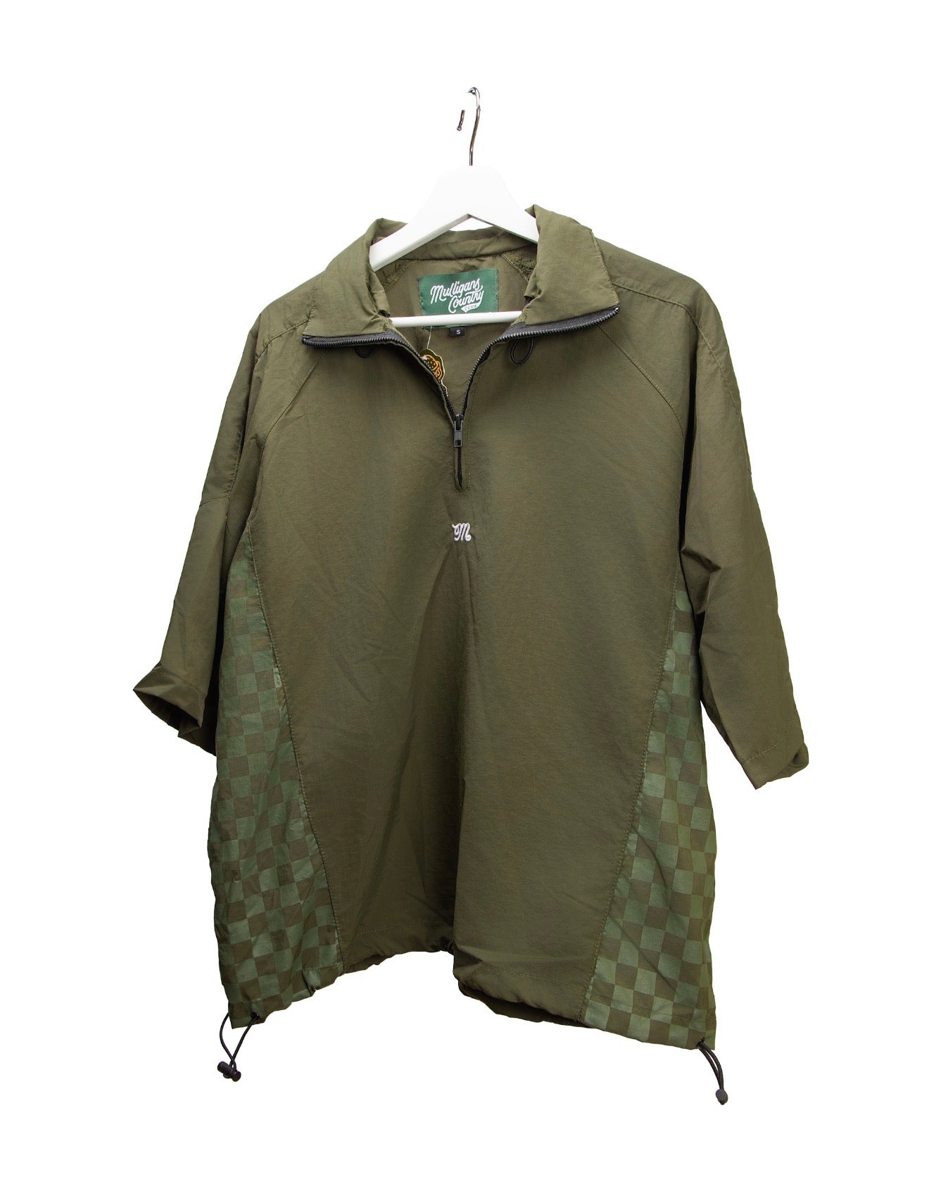 The Check Strike Windbreaker - Moss
