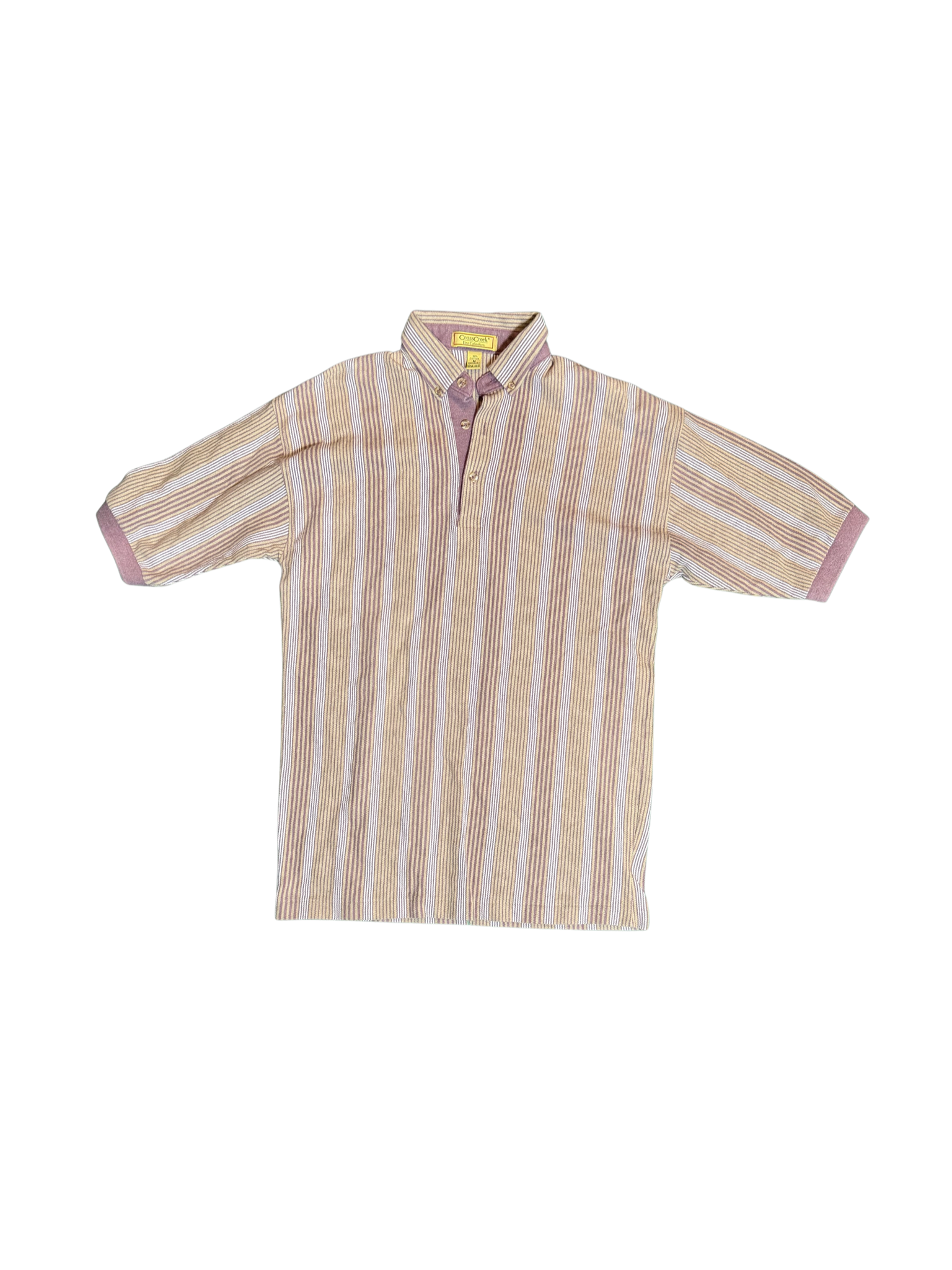 Vintage Purple and Tan Polo