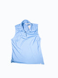 Women's Lady Hogan Blue Sleevelss Polo