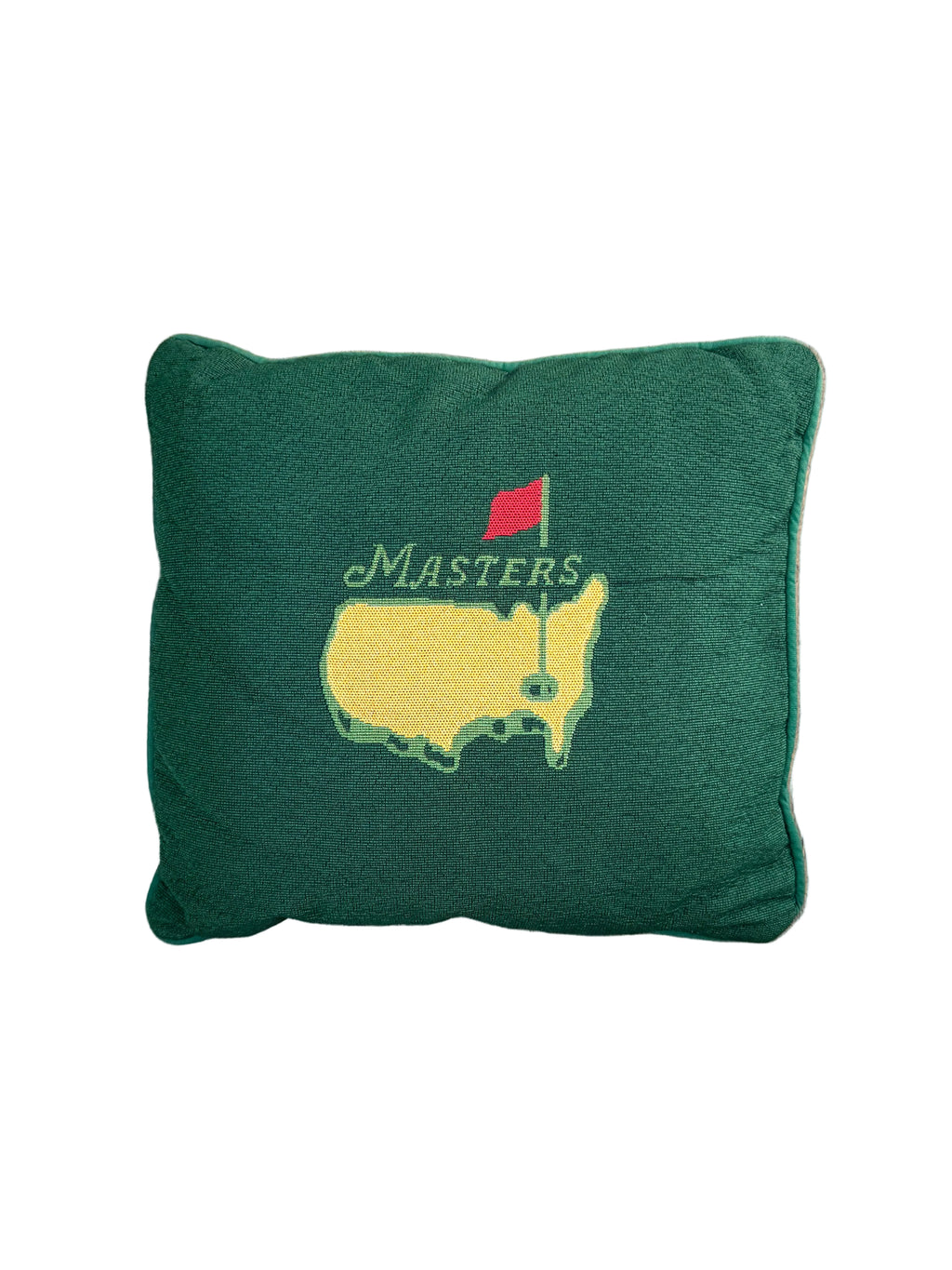 Masters Logo Knit Pillow