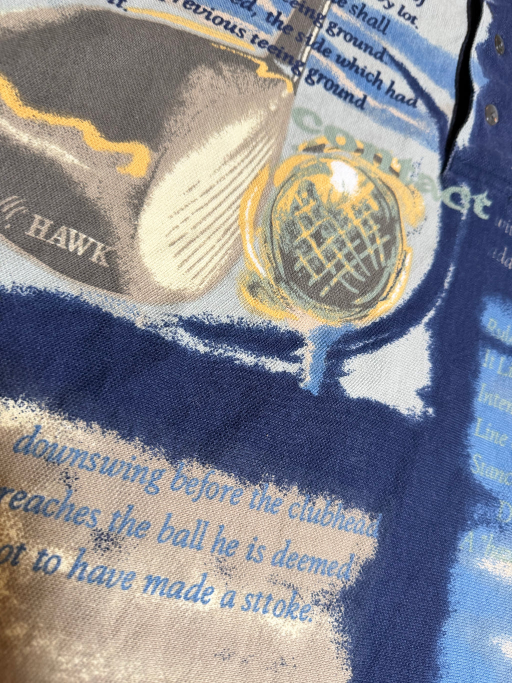 Vintage Golf Graphic Polo