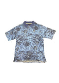 Vintage Greg Norman Tropical Blues Mickey Polo