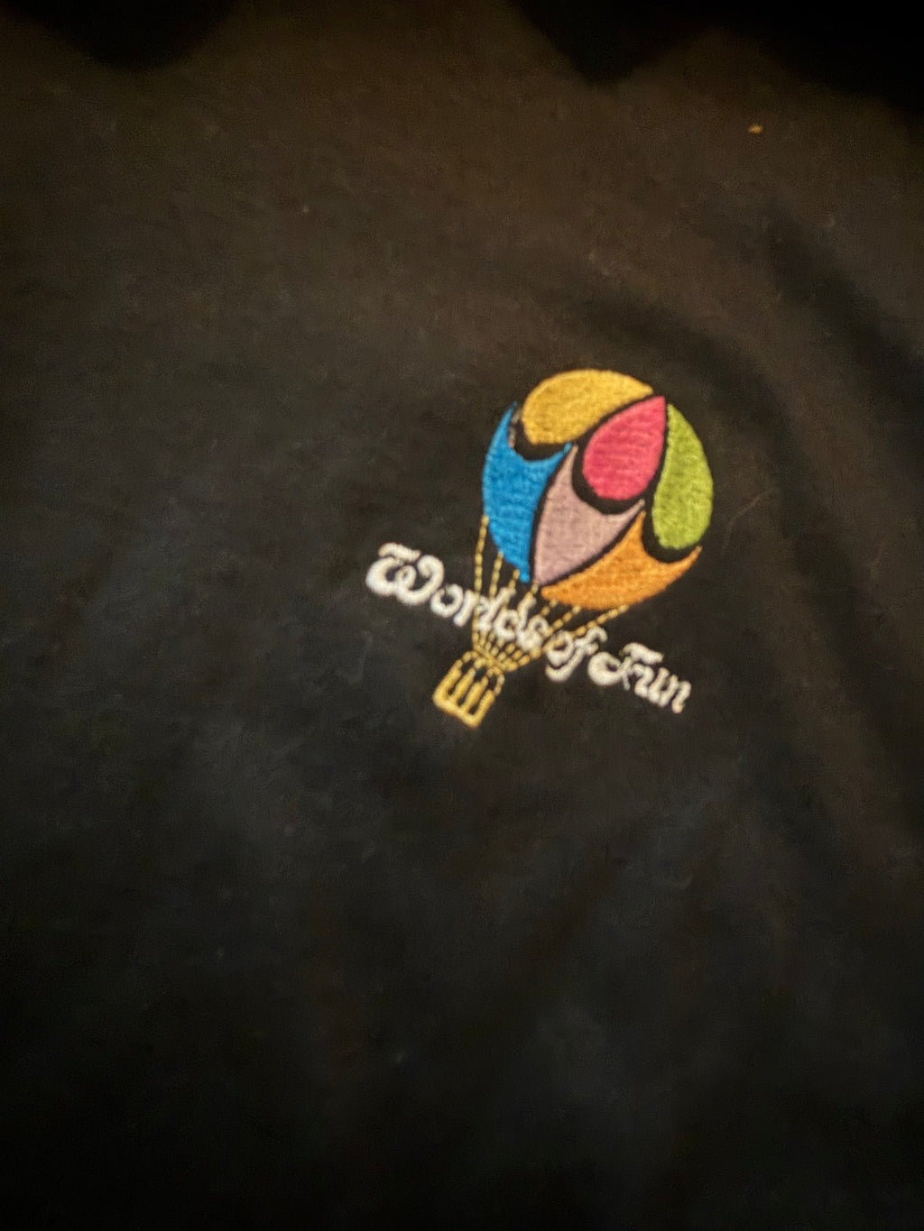 Vintage World's of Fun Staff Polo