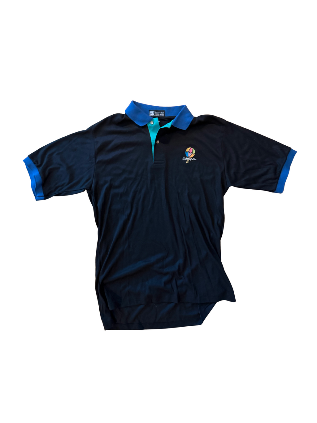 Vintage World's of Fun Staff Polo