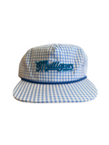 The Picnic Plaid Cap - Swimming Pool