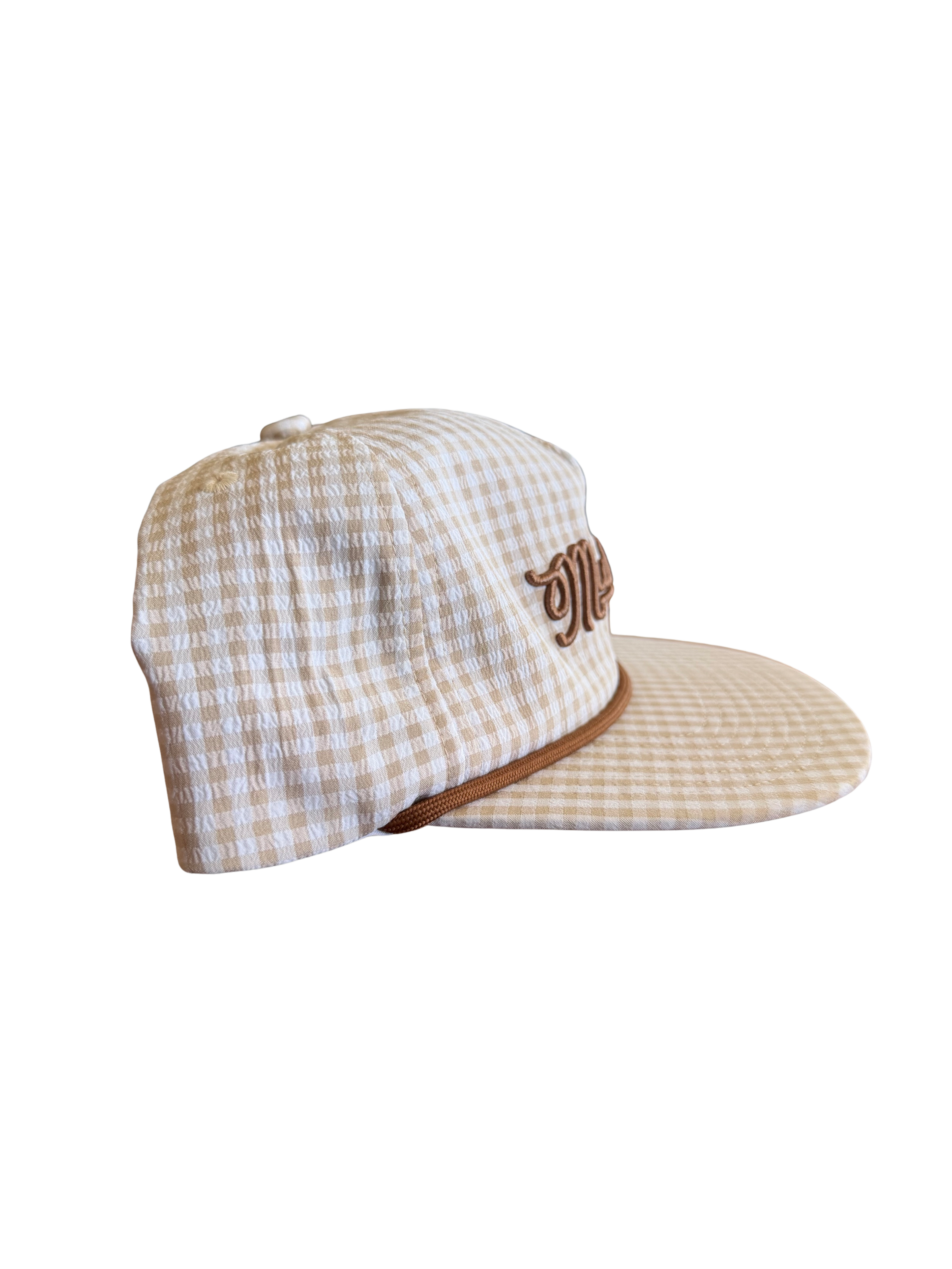 The Picnic Plaid Cap - Mocha
