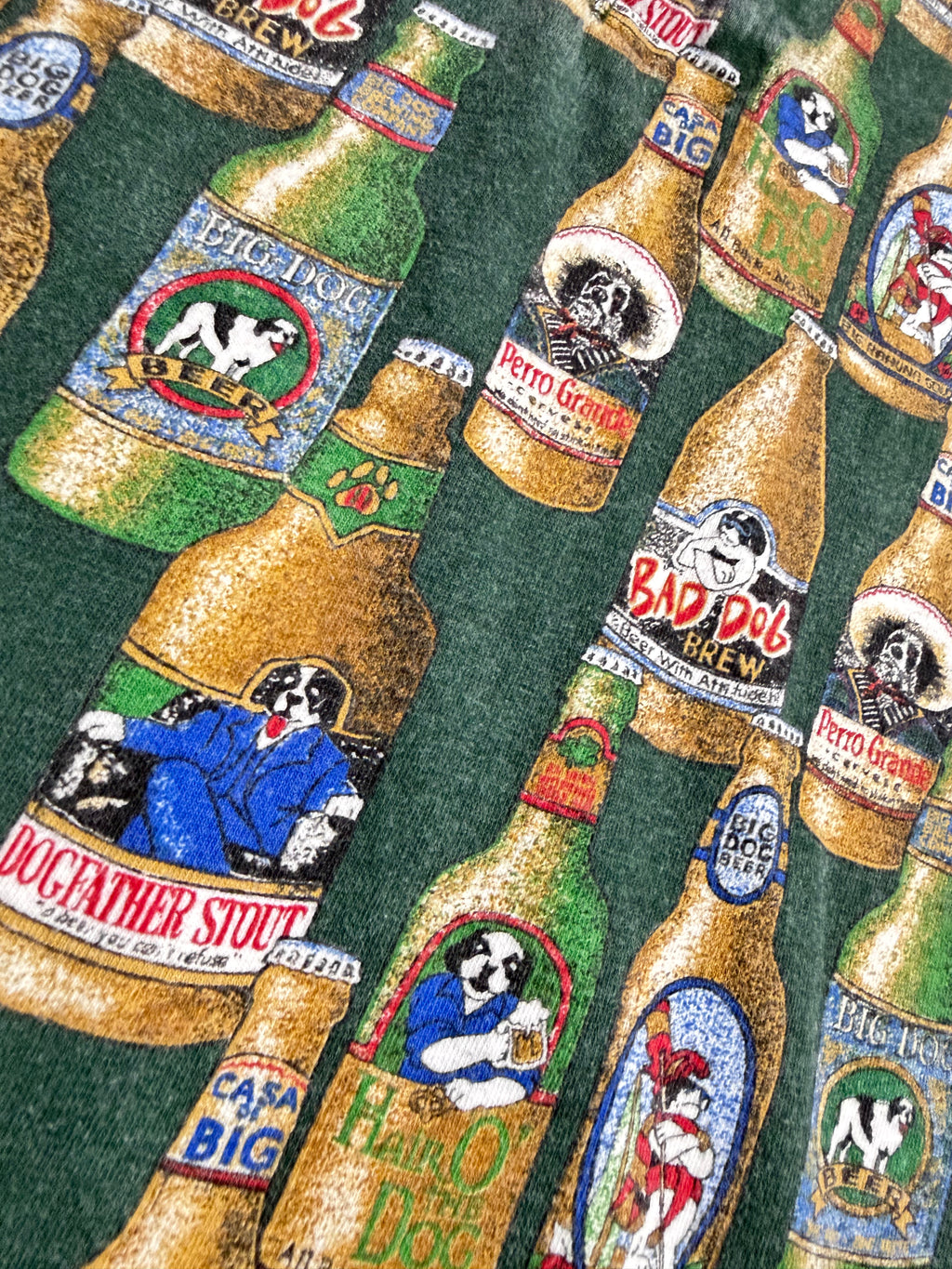 Vintage Big Dogs Beer Me Polo