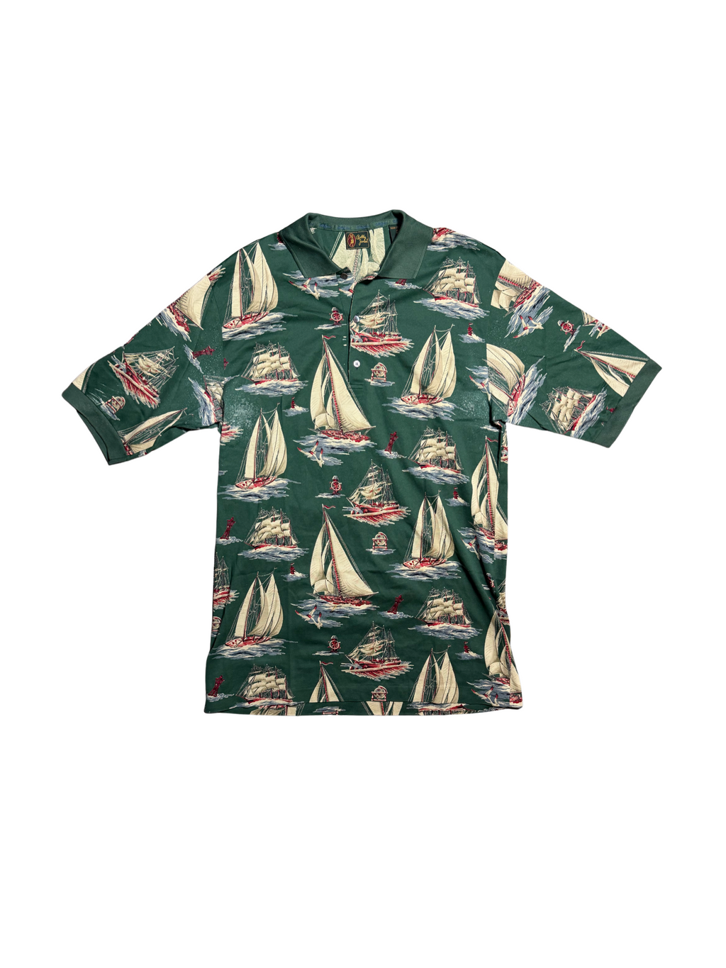 Vintage Bobby Jones Ship Polo