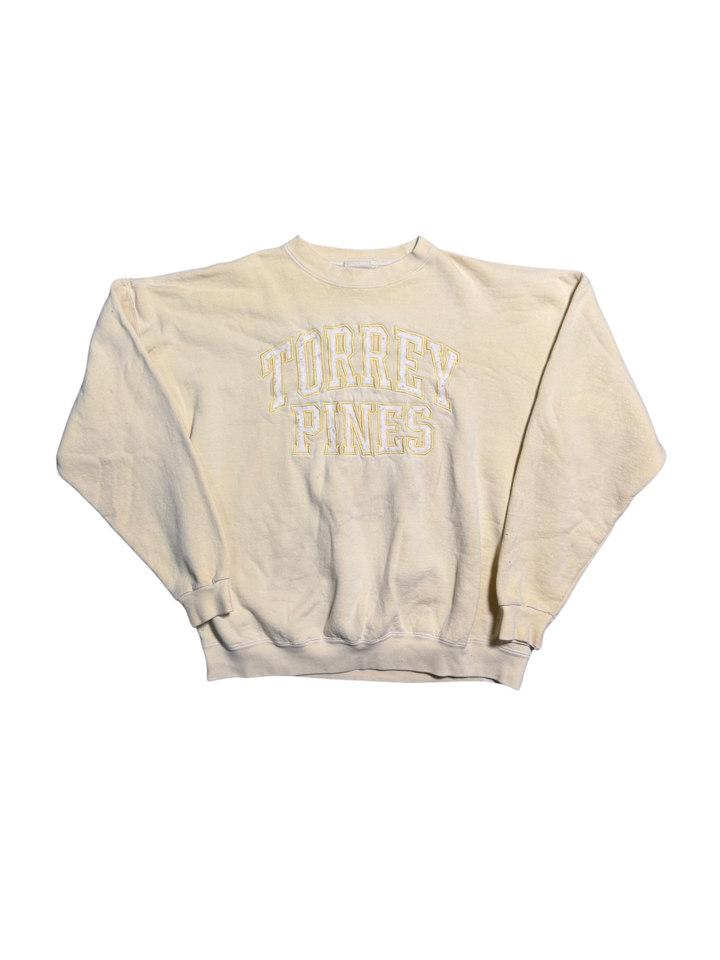 Vintage Butter Yellow Torrey Pines Sweatshirt