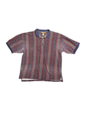 Vintage Cripple Creek Western Print Polo