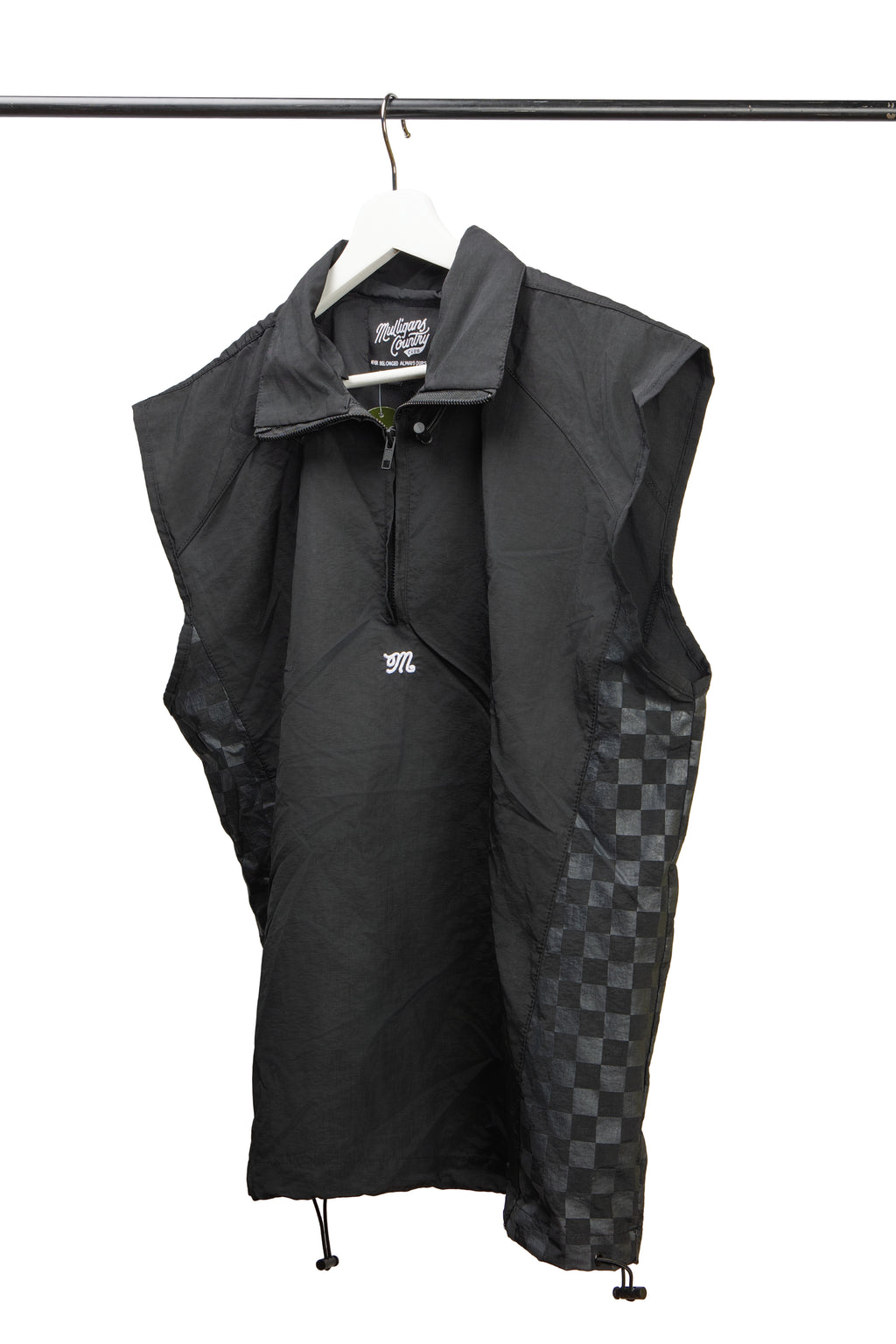 The Check Strike Vest - Midnight
