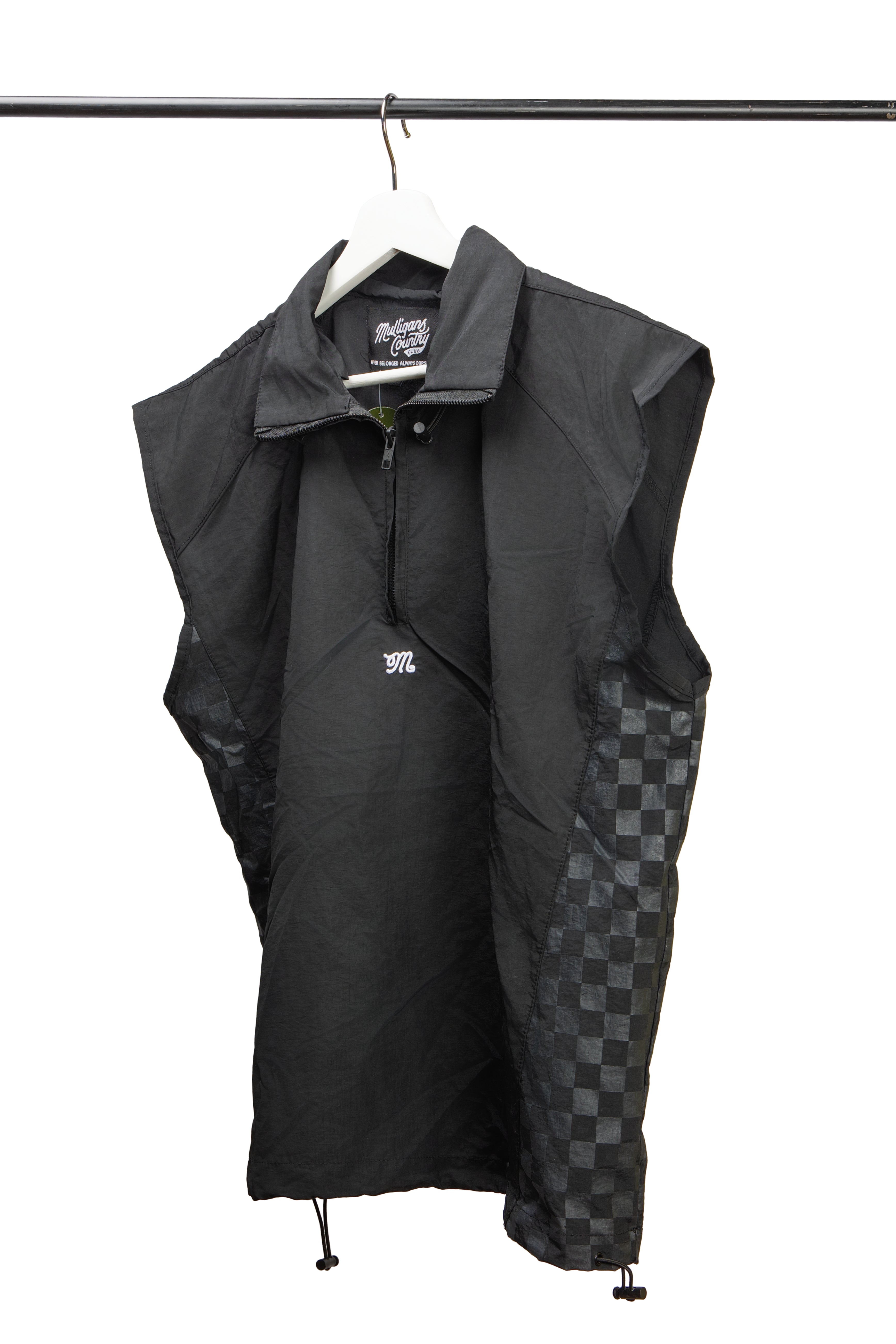 The Check Strike Vest - Midnight